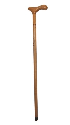 Klasik Ahşap Baston - El İşçiliği - Güvenli Yürüyüş Desteği