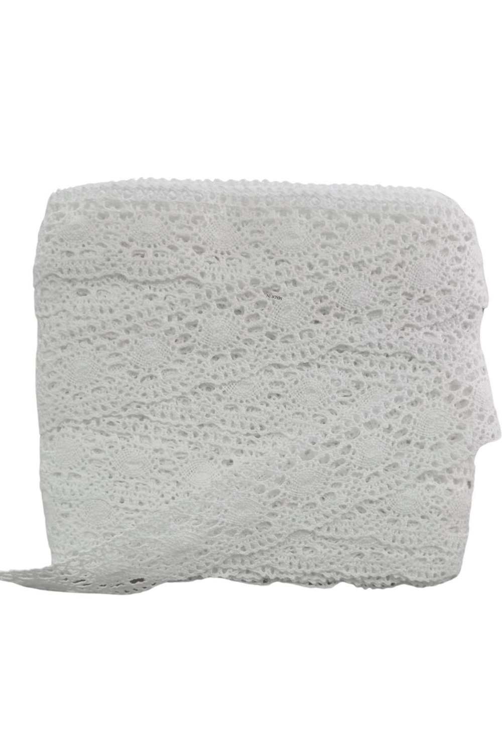 Kopanaki Dantel En 5 Cm Badem Model Beyaz 5 Metre