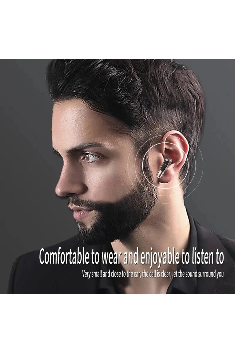 Kulak içi TWS Bluetooth Kulaklık - Renk: Beyaz, Bluetooth Versiyon: 5.3, Mikrofon