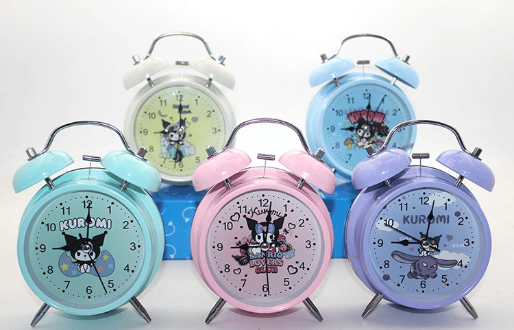 Kuromi,hello Kitty,mickey Mouse Masa Üstü Çalar Saat Alk3068