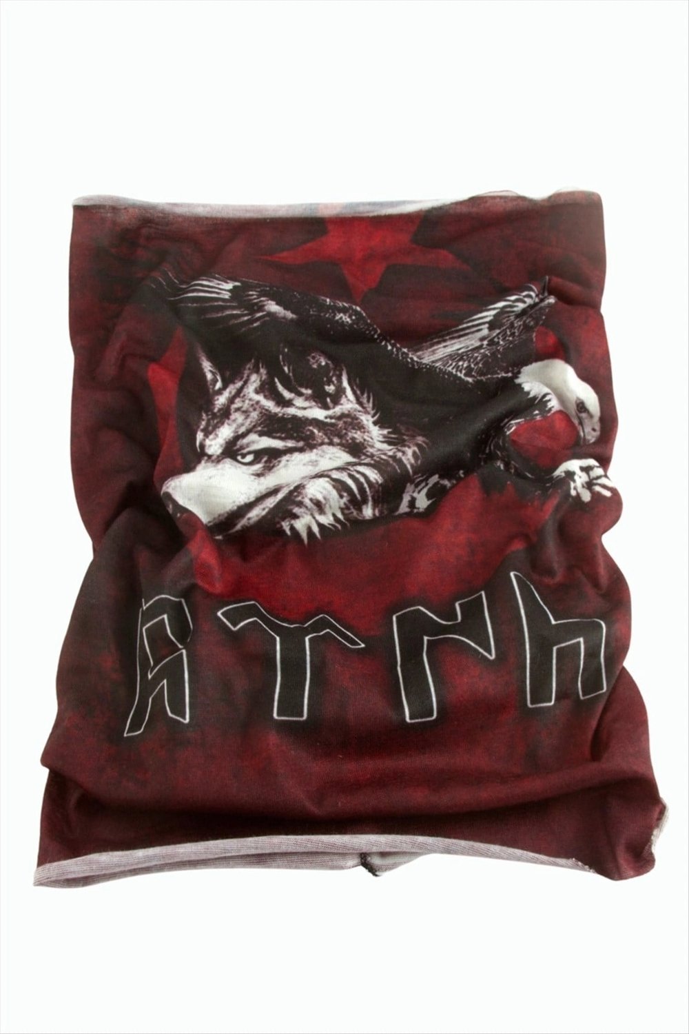 Kurt Desenli Baff Boyunluk