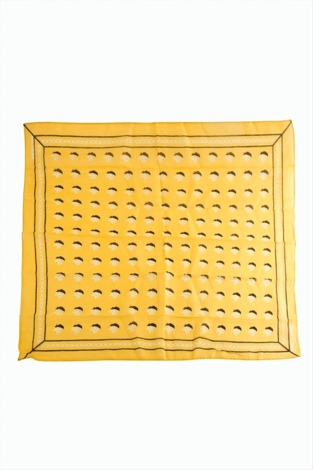 Kuru Kafa Desenli Bandana 50*50