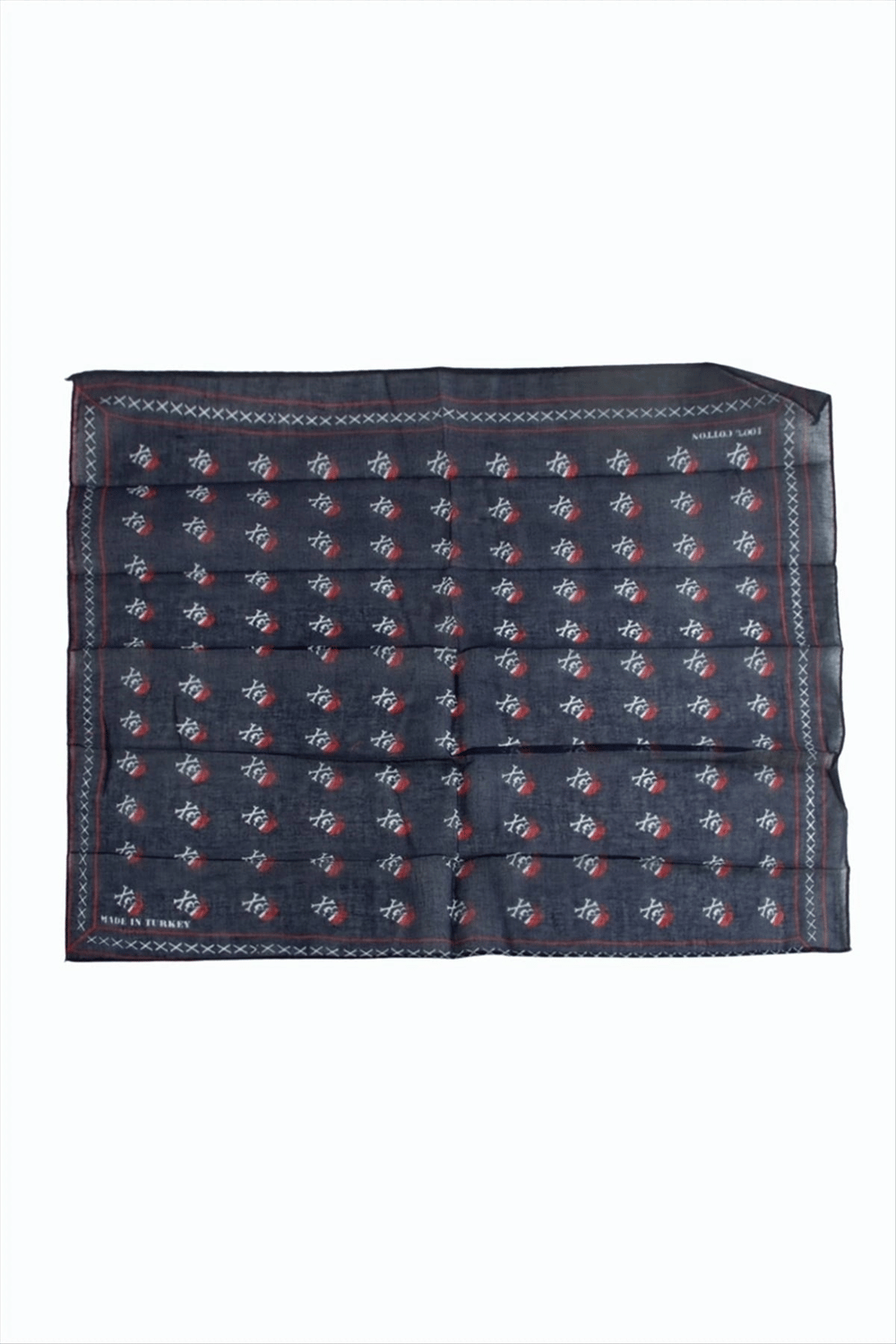 Kuru Kafa Desenli Bandana 50*50
