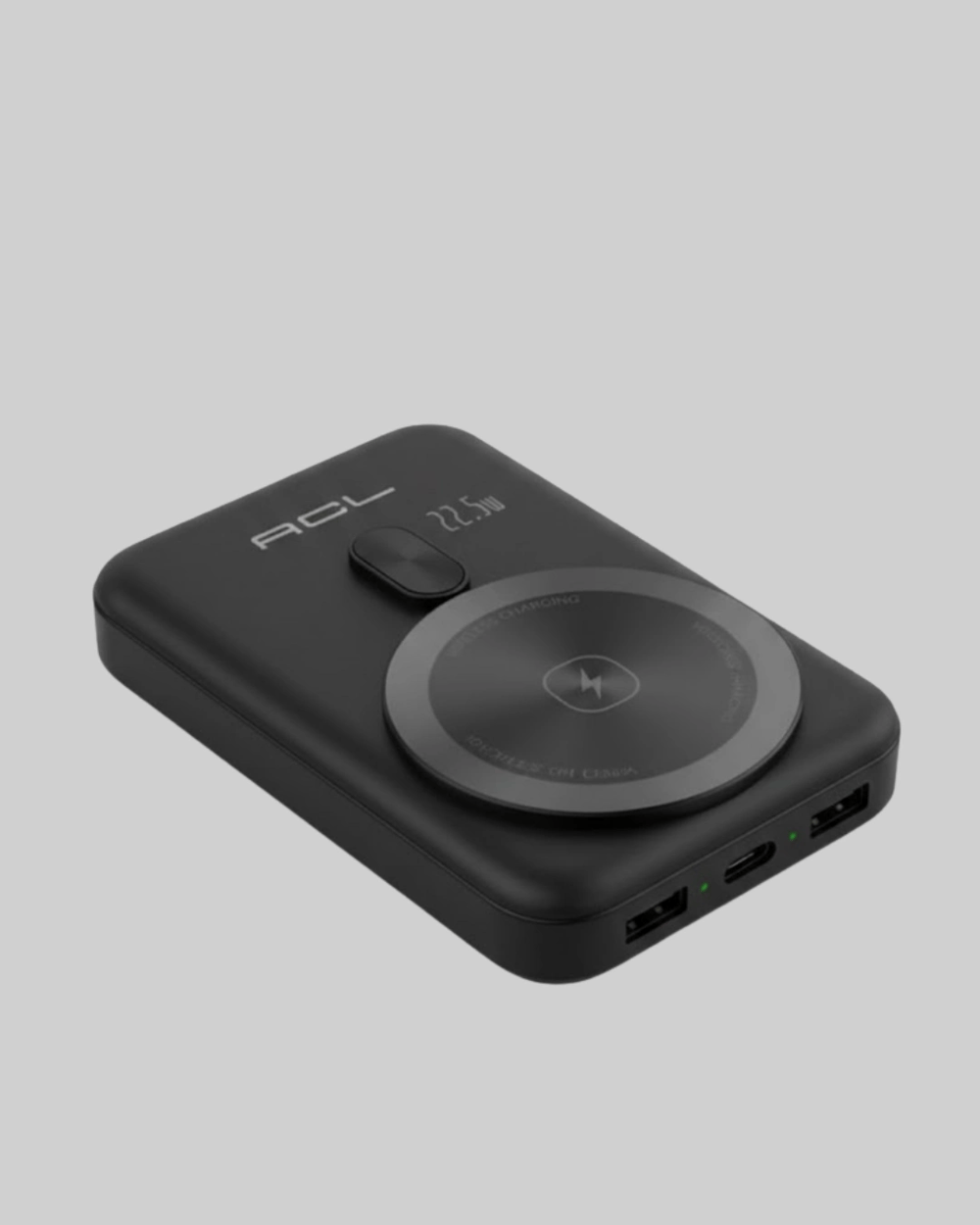 LCD Ekranlı Kablosuz Powerbank Type C ve USB Çıkışlı Yeni Nesil
