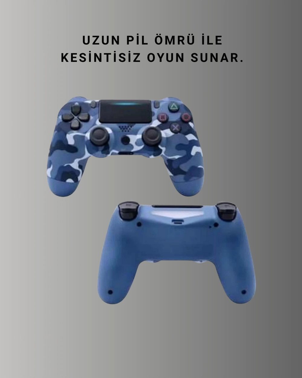 LED Işıklı Oyun Kolu – Durum Göstergeli Şık Tasarım