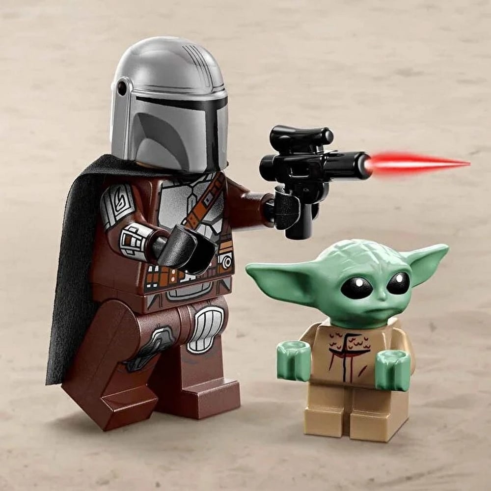 Mandalorian ve Grogu’nun Hız Motoru 75436
