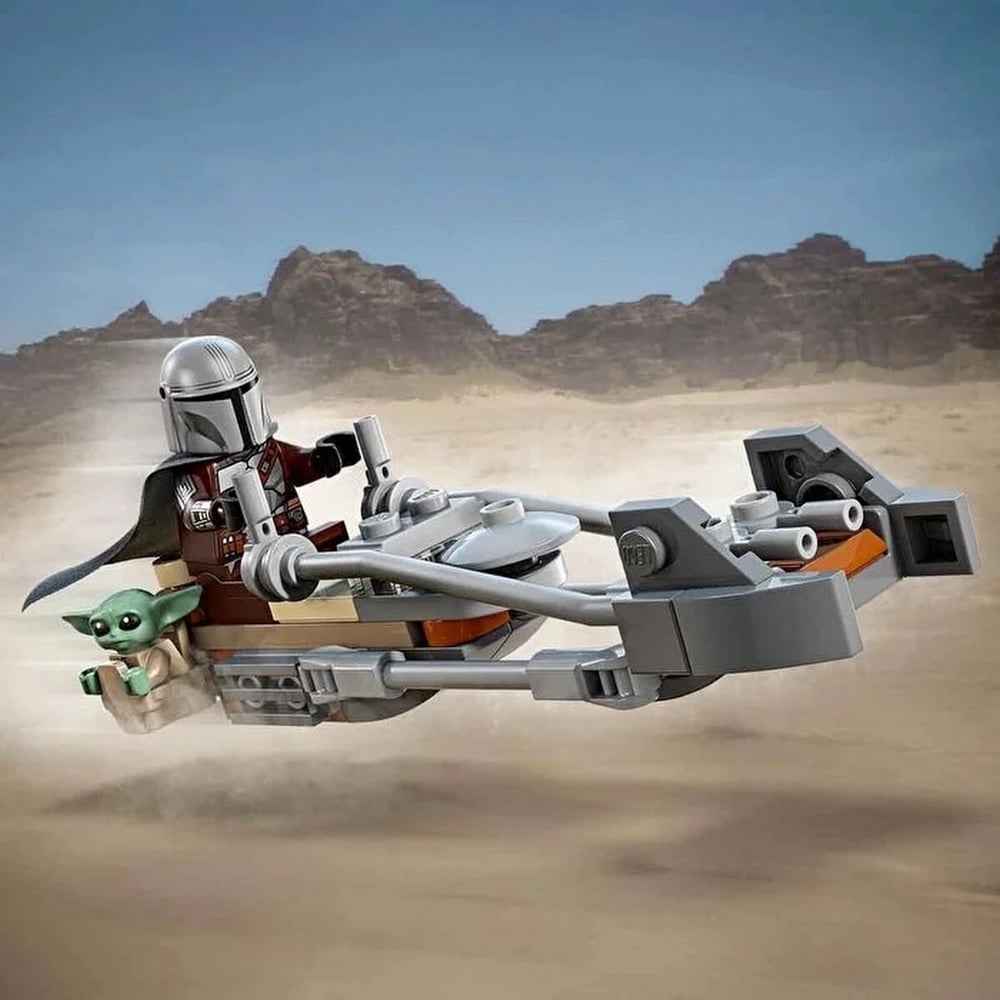 Mandalorian ve Grogu’nun Hız Motoru 75436