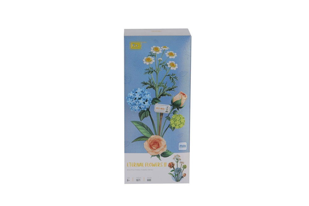 LZ1671 LOZ Eternal Flowers Serisi - Yıldızlı Gökyüzü Gibi Parlak 680 Parça Yapım Seti
