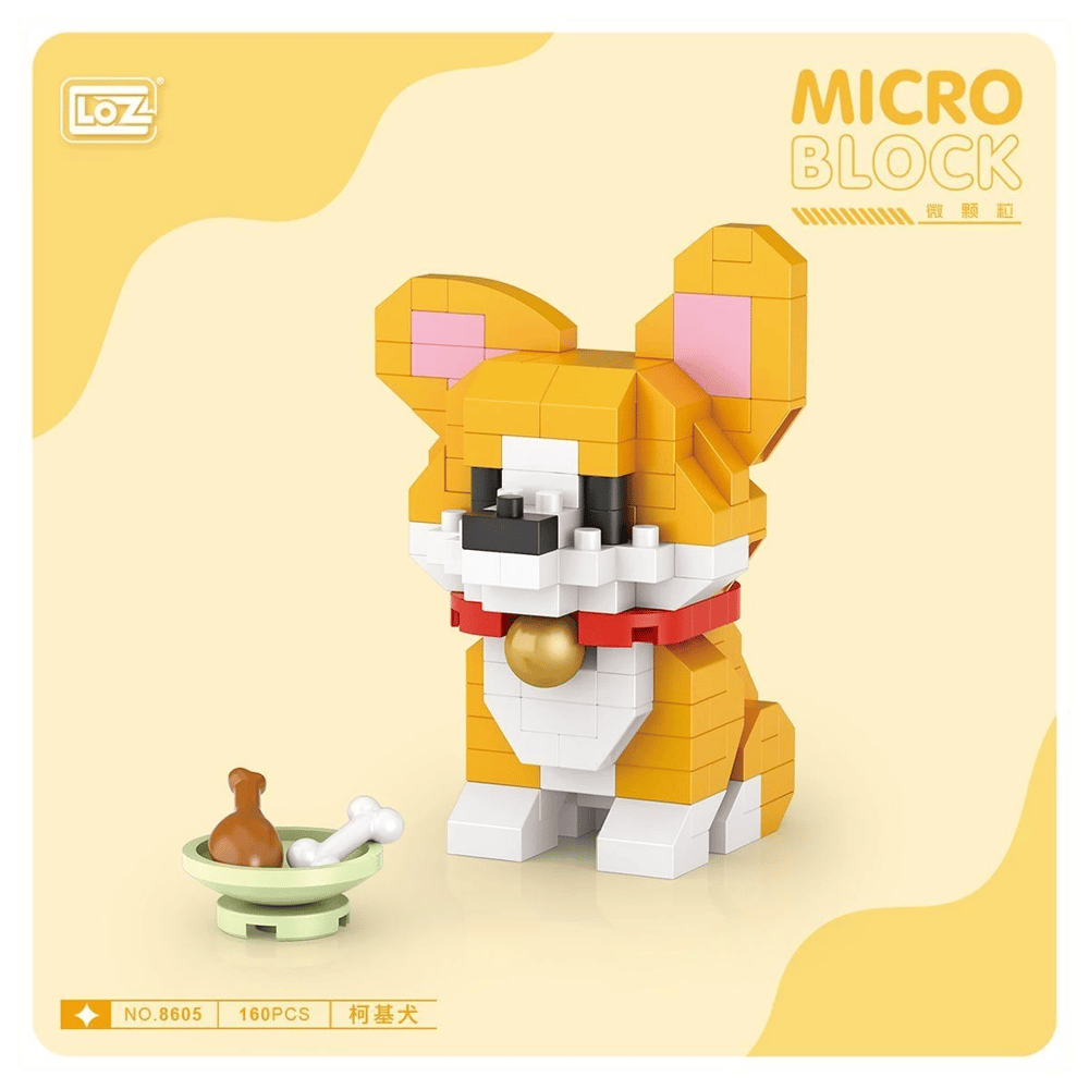LZ8605 LOZ Köpek Blok Seti Mini Poşet - life