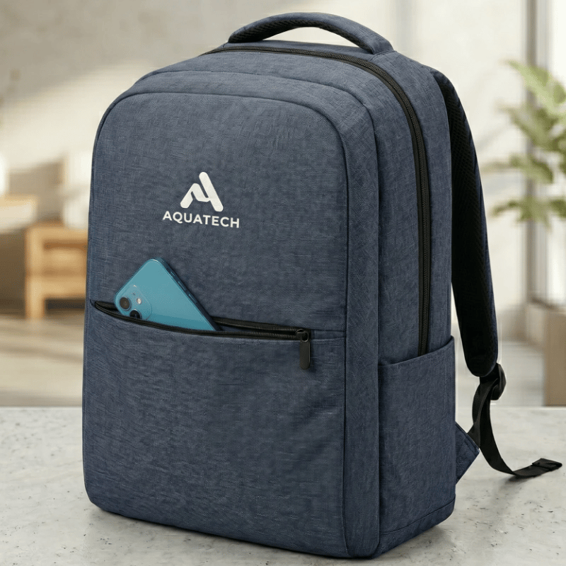 Laptop Sırt Çantası - Lacivert - İç Bölmeli - Bilgisayar Korumalı