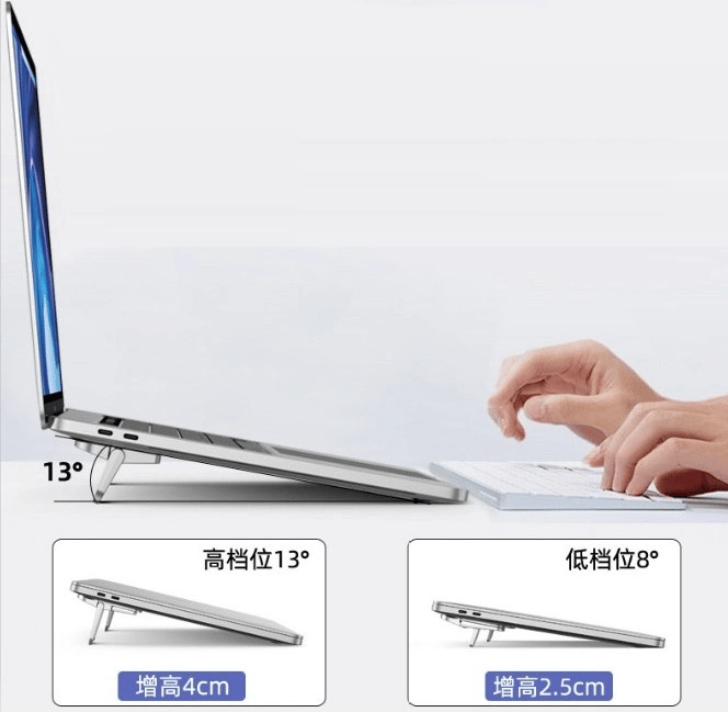 Laptop Standı 2 Kademeli Yükseltme Ayarlı  2 Adet Bx40