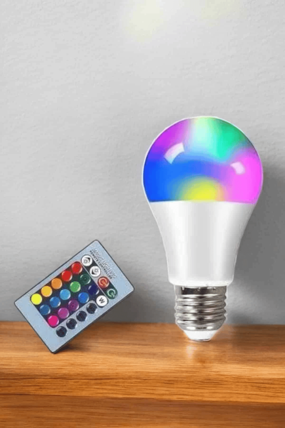 Led Ampul Enerji Dostu RGB Işıklı 100W Led Işık