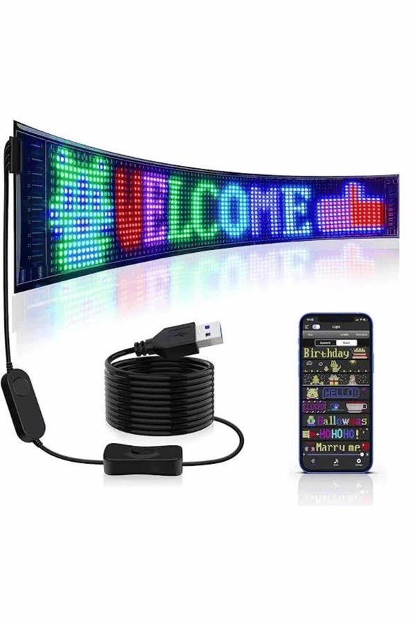 Led Ekran Matrix Panel En Büyük Boy Araba Yazısı