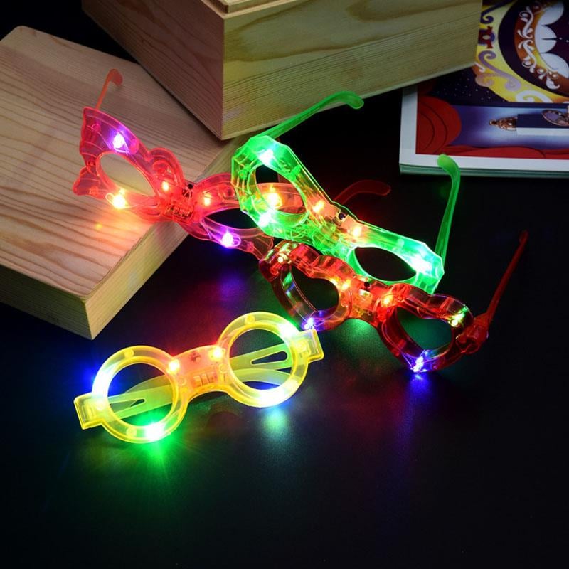 Led Işıklı Karışık 6 Model Yanar Söner Parti Gözlüğü 12 Adet (3936)