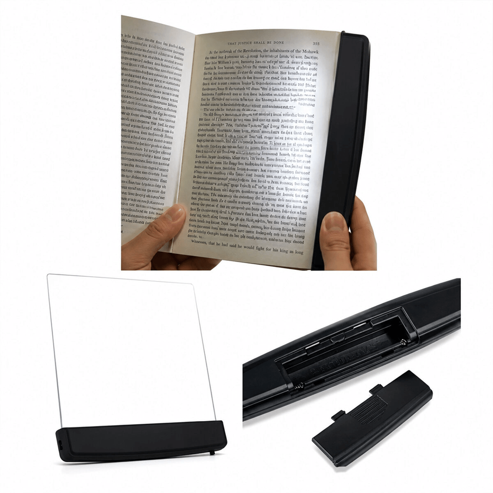 Lıght Panel Kitap Sayfa Aydınlatma Led Paneli Kitap Okuma Pilli 15x17cm İ10-027 Bx40
