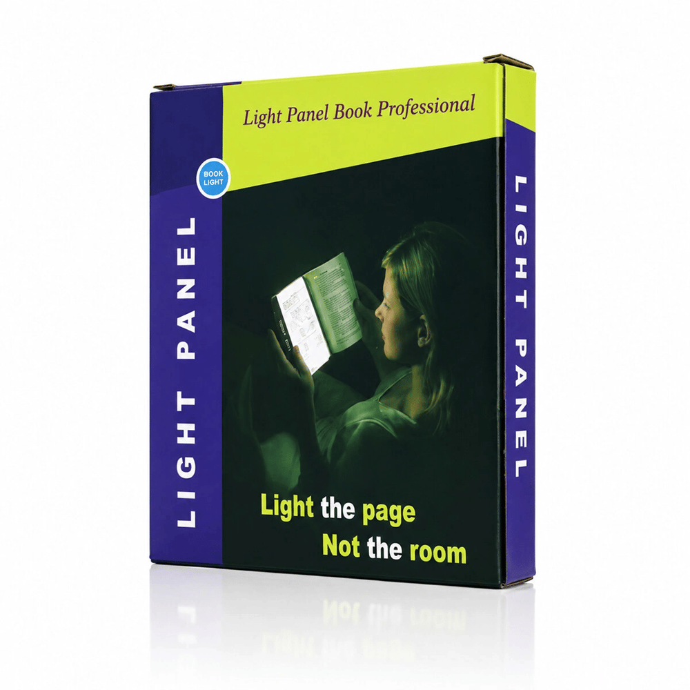 Lıght Panel Kitap Sayfa Aydınlatma Led Paneli Kitap Okuma Pilli 15x17cm İ10-027 Bx40