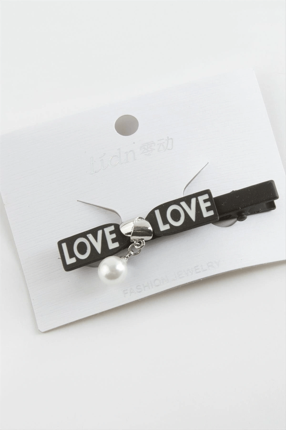 Love Yazılı İnci Pens Toka