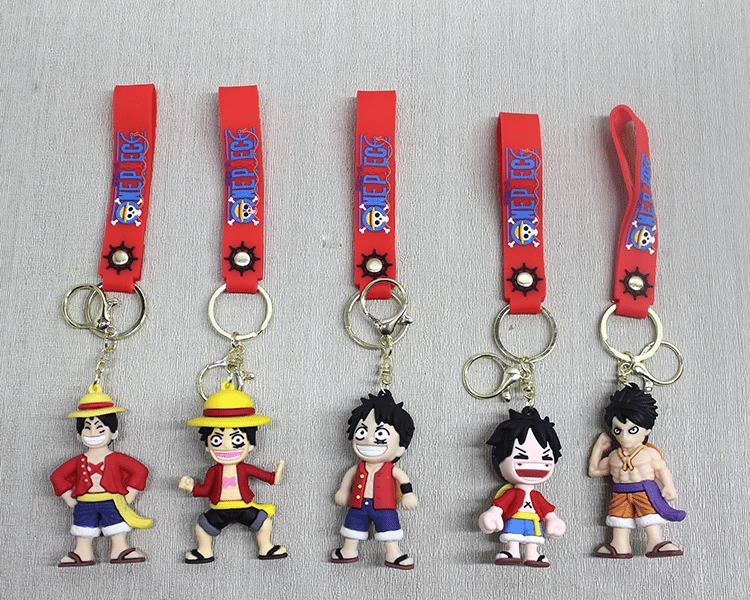 Luffy Silikon Anahtarlık
