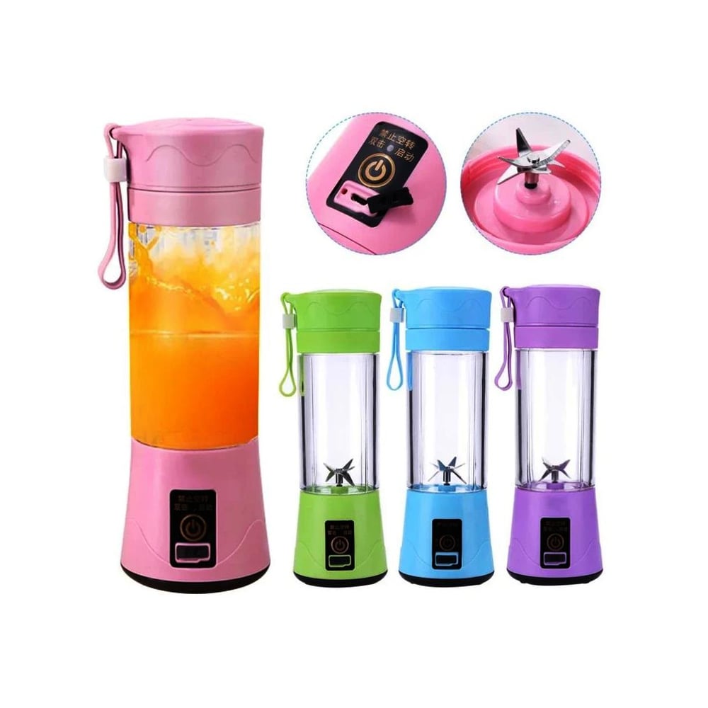 MATARA MODELİ TAŞINABİLİR USB ŞARJLI BLENDER 380ML. (3936)