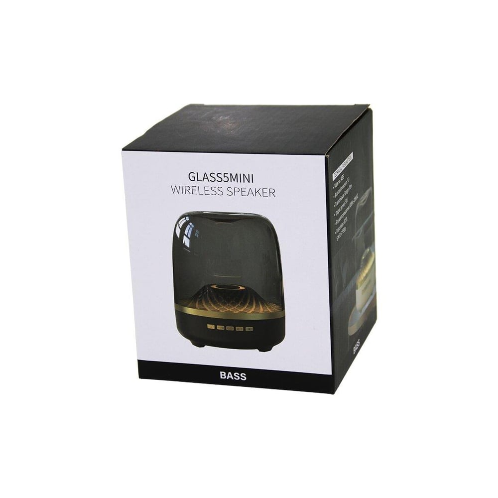 MİKA KRİSTAL FANUS MODEL   WİRELESS   USB ŞARJLI  SPEAKER HOPARLÖR  RGB IŞIKLI   AUX - TF - DC5V (3936)