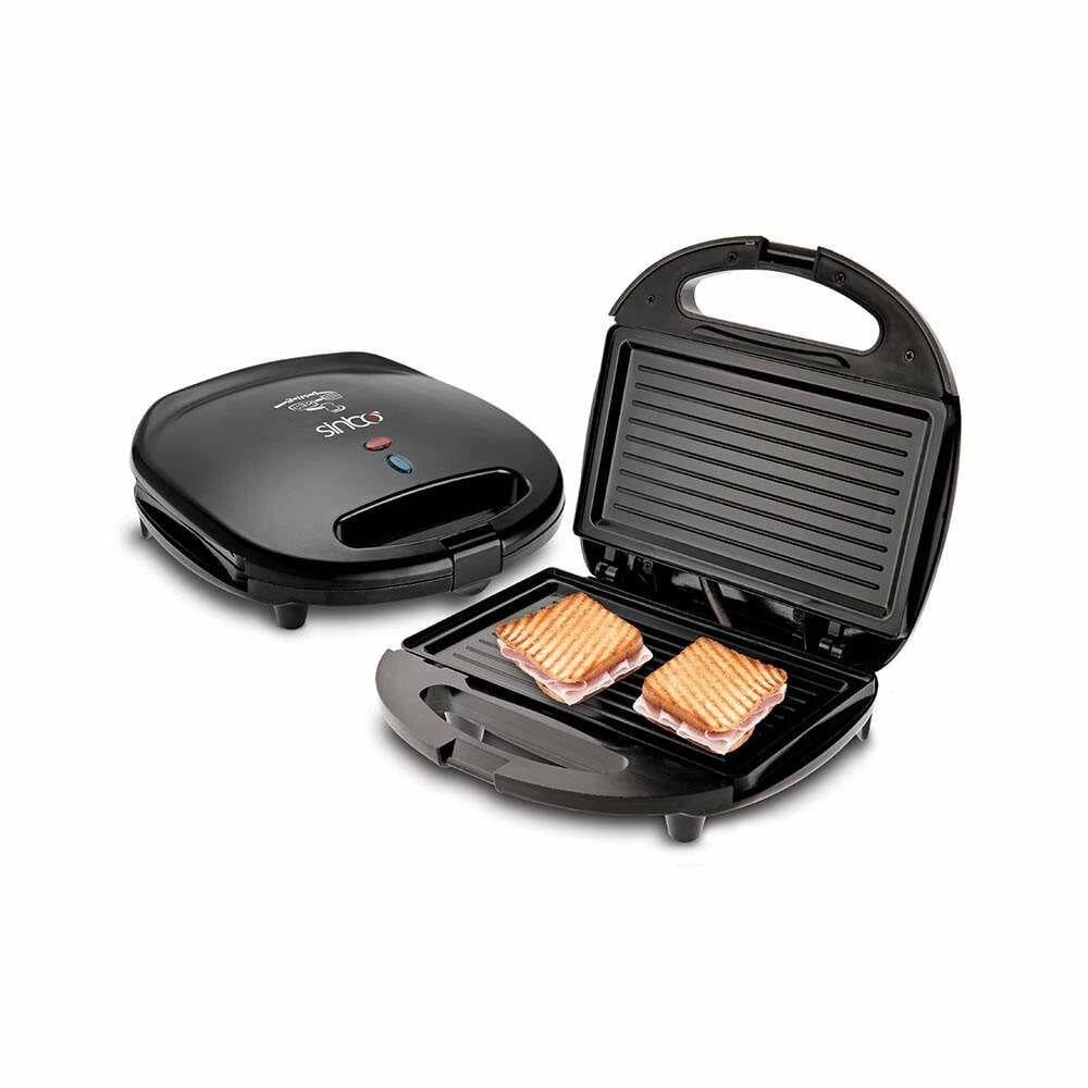 MİNİ GRANİT  ELEKTRİKLİ TOST MAKİNESİ  2 TOST   YAPIŞMAZ YÜZEY   750W  SSM-2513 (3936)