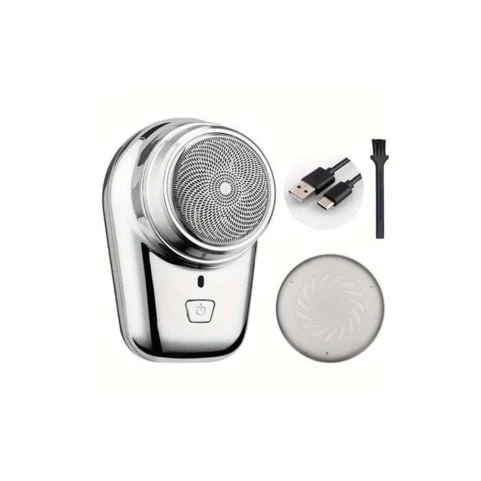 MINI SHAVER P-10 K-10 MİNİ TAŞINABİLİR SIFIR SAKAL TRAŞ MAKİNESİ USB ŞARJLI (3936)