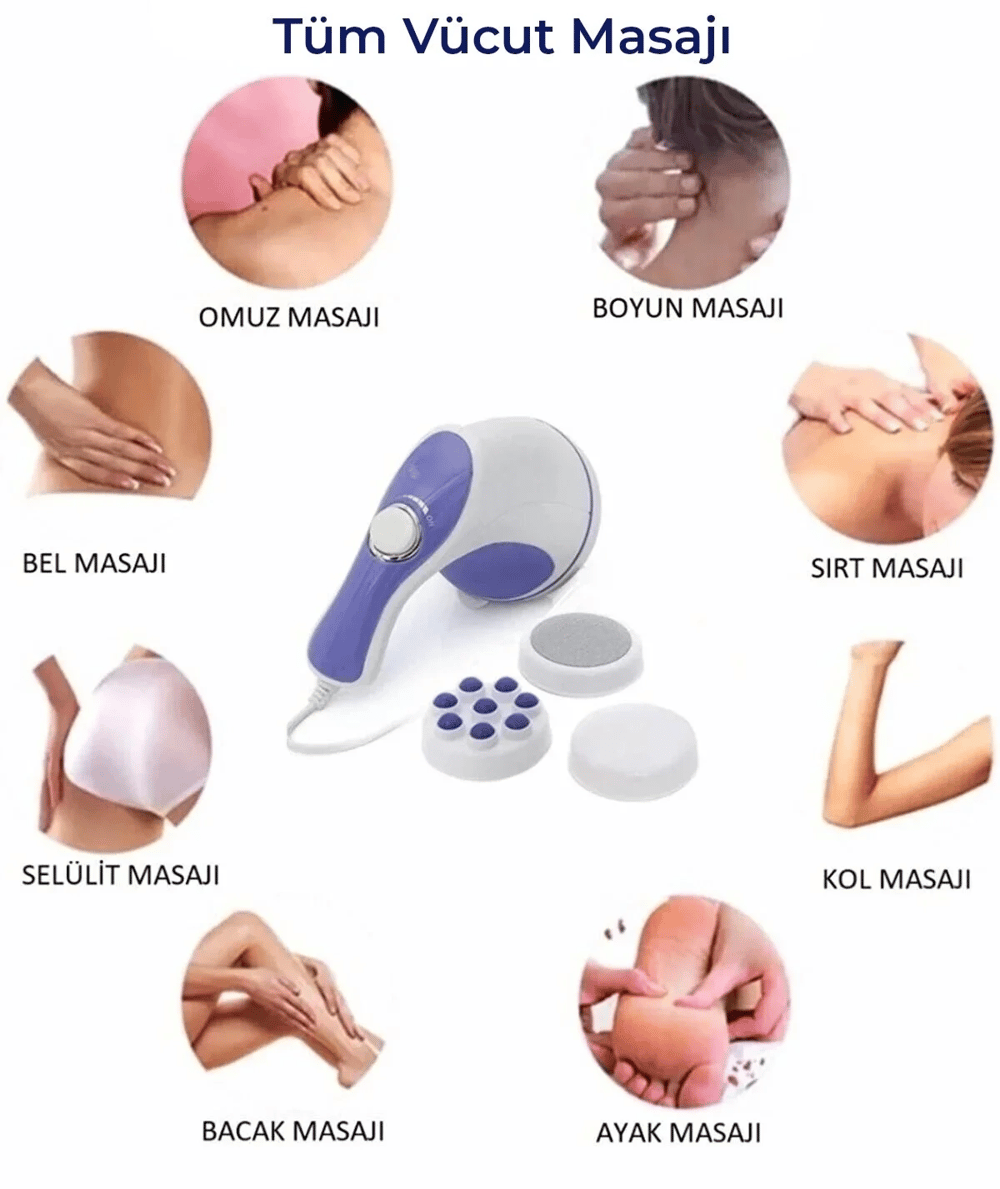 Ma-118 Super Effective Masaj Aleti Zayıflama Selülit Sıkılaştırıcı Rahatlama Bx40