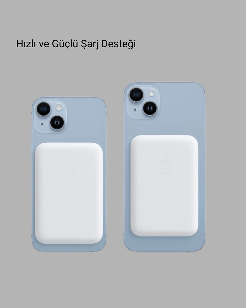 MagSafe Battery Pack Kablosuz Hızlı Şarj, Kompakt ve Taşınabilir Güç Bankası