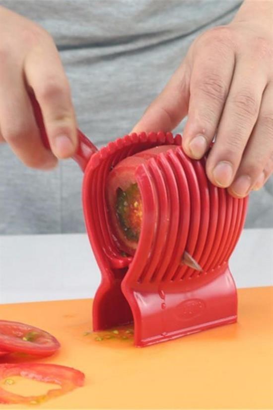 Mandallı Pratik Kolay Meyve ve Sebze Dilimleme Aparatı (3936)