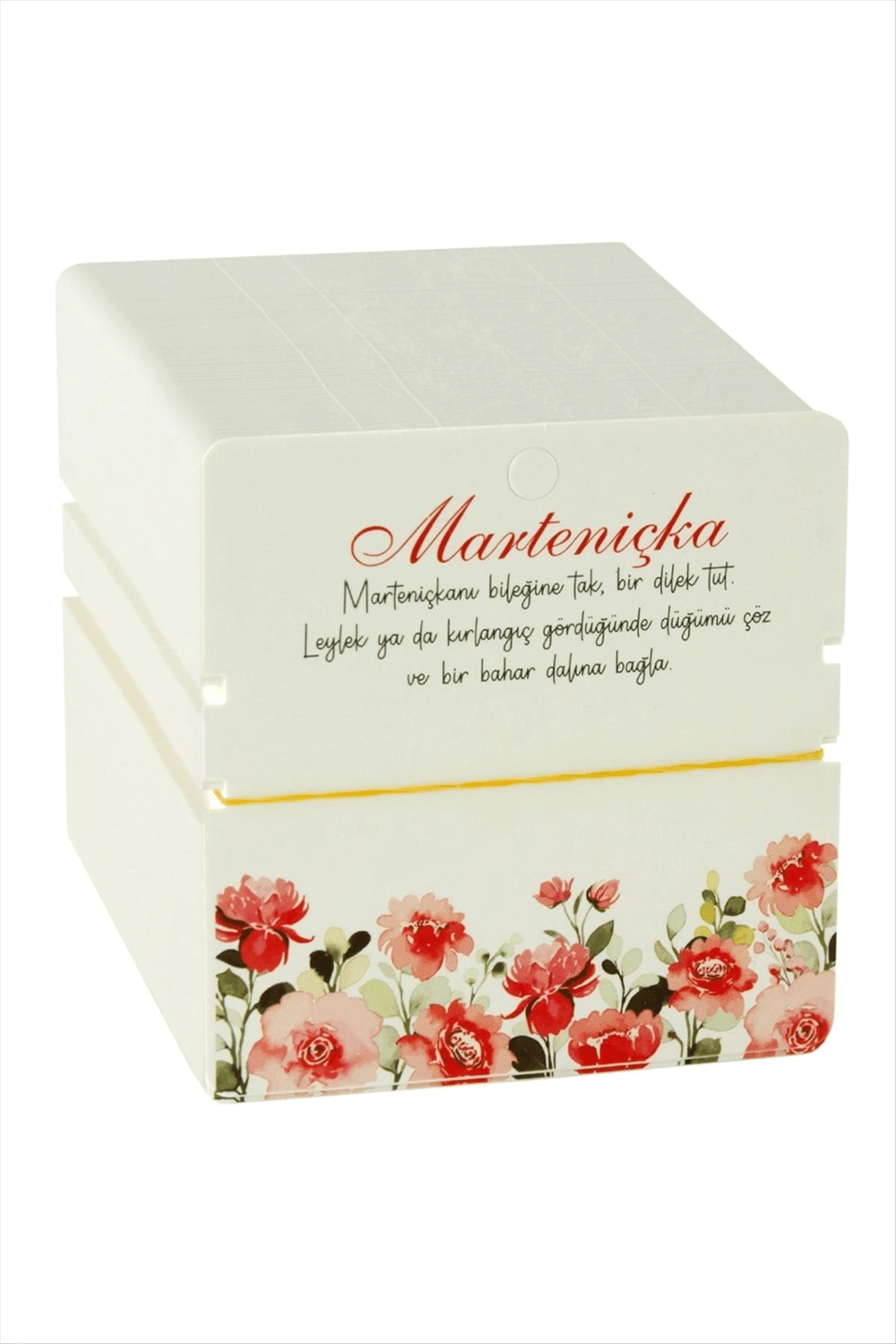Marteniçka Bileklik Kartı