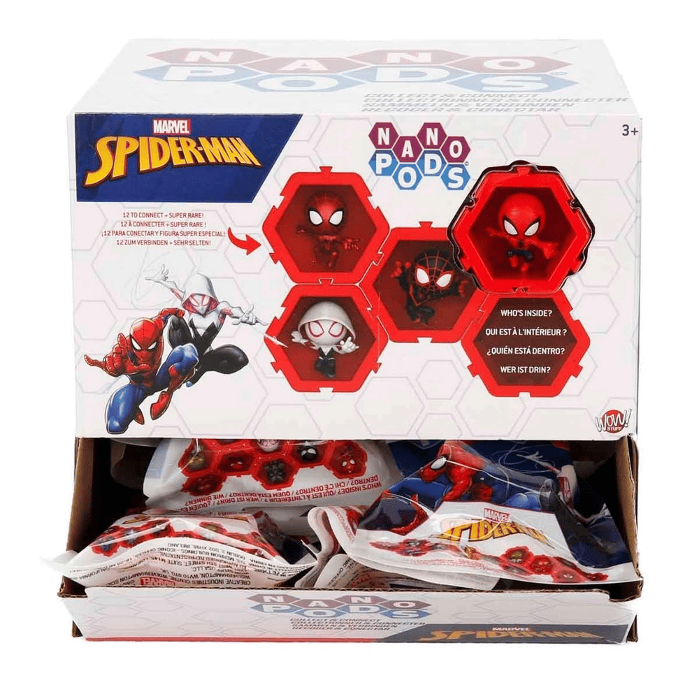 Marvel Spiderman Nano Kapsül Figür Sürpriz Paket