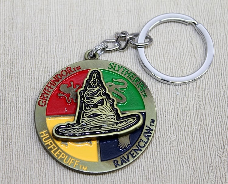 Metal Dönen Harry Potter Seçmen Şapka Anahtarlık Alk3094