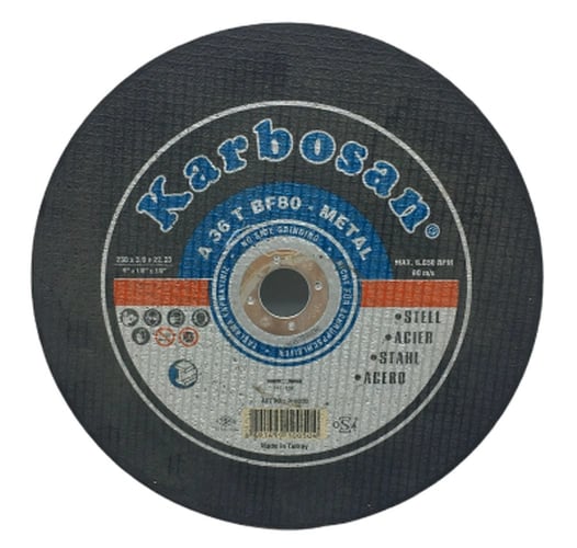 Metal Kesici Disk 230mmx3.0x22 Bx40