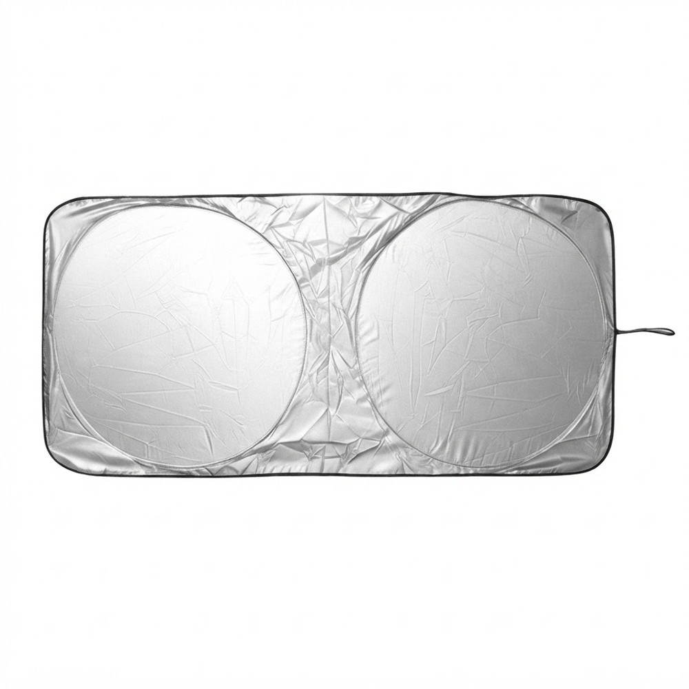 Metalize Katlanır Araç Ön Cam Güneşliği Isı Yansıtıcı 150x70 cm