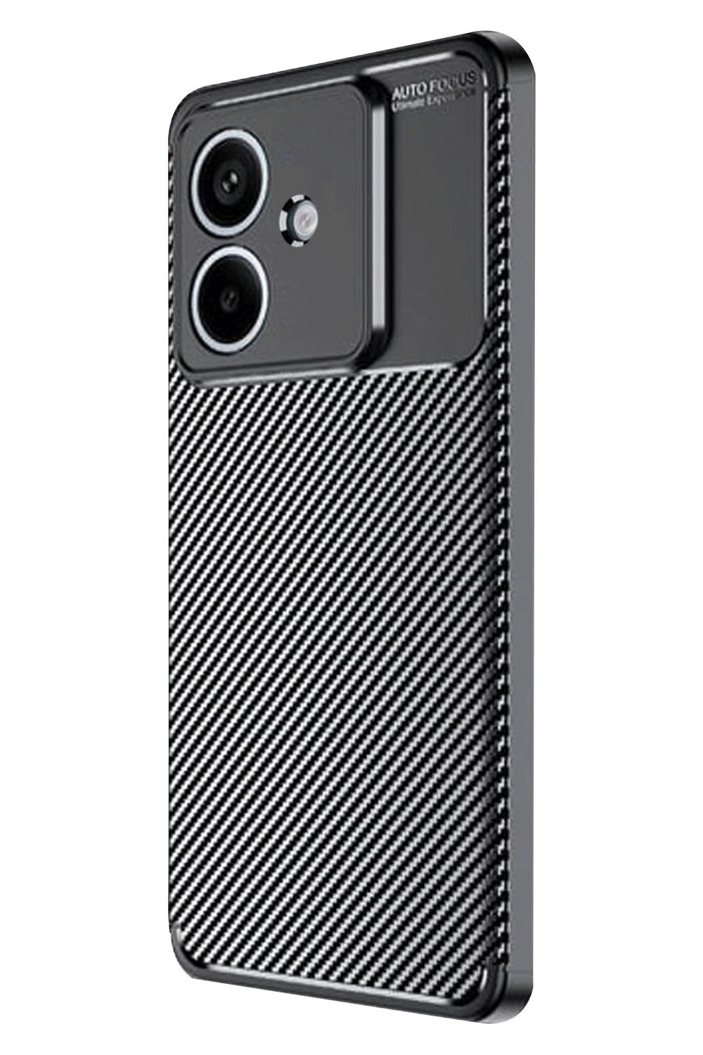 Mey İthalat®   A3 Kılıf Auto Focus Karbon Kapak - Siyah