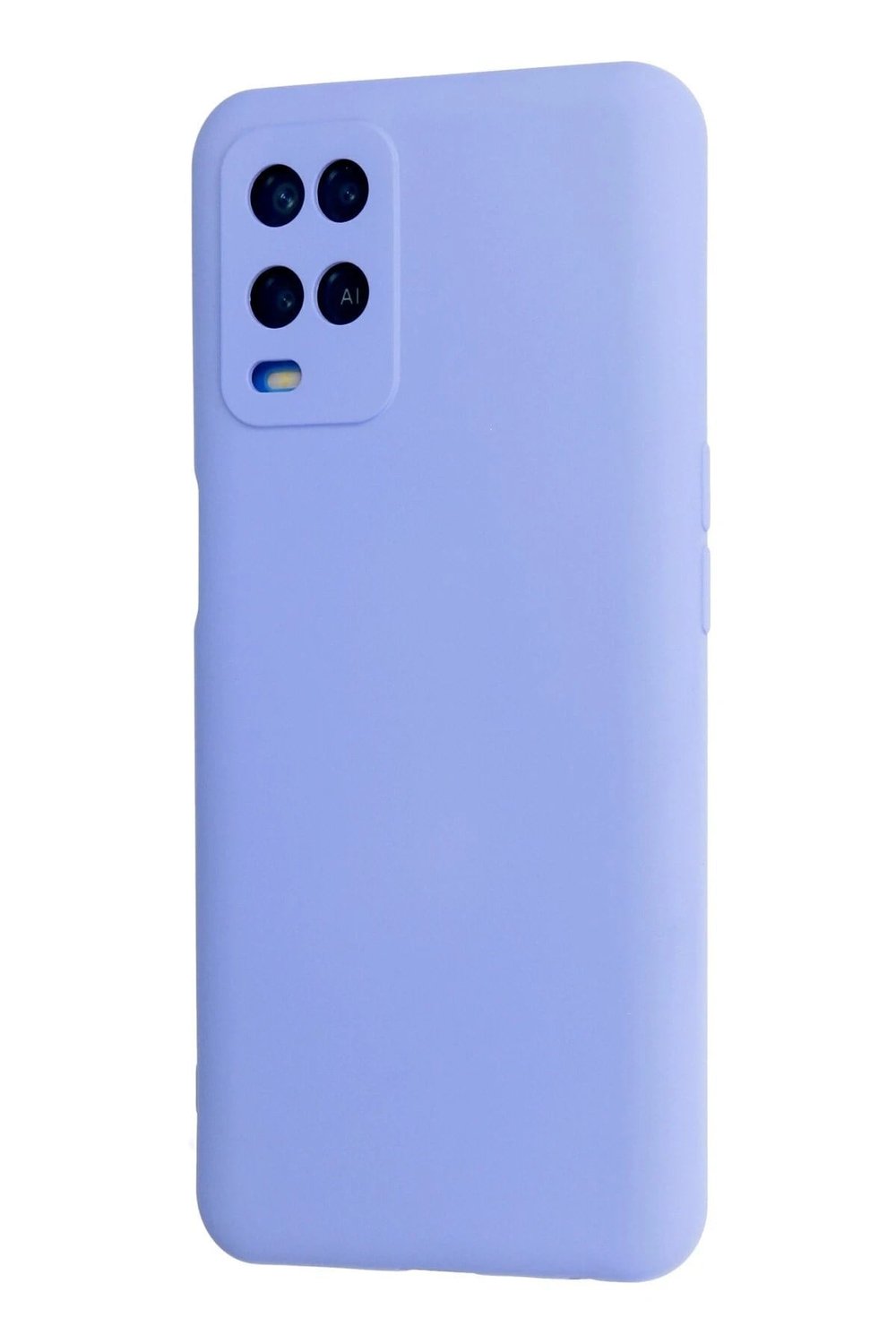 Mey İthalat®   A54 4G Kılıf Nano içi Kadife Silikon - Lila