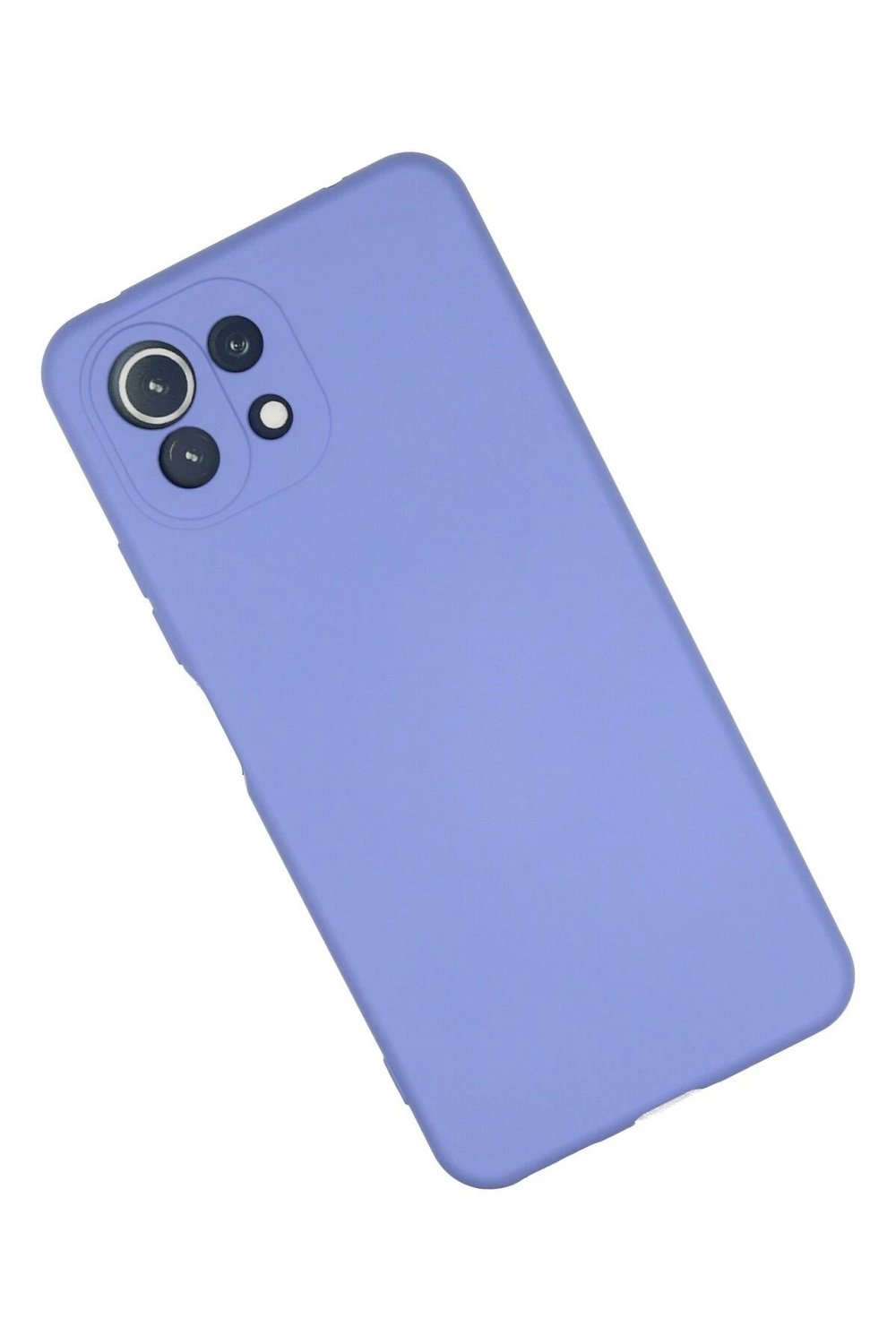 Mey İthalat®   Mİ 11 Lite Kılıf Nano içi Kadife Silikon - Lila