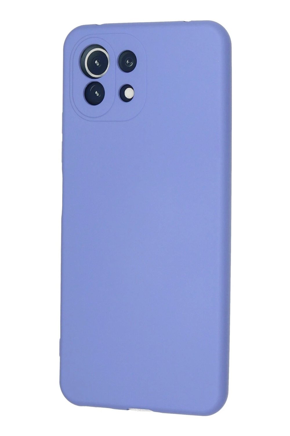 Mey İthalat®   Mİ 11 Lite Kılıf Nano içi Kadife Silikon - Lila