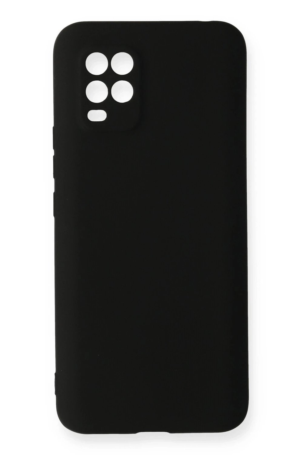 Mey İthalat®   Mi 10 Lite Kılıf First Silikon - Siyah
