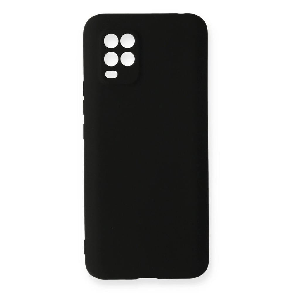 Mey İthalat®   Mi 10 Lite Kılıf First Silikon - Siyah