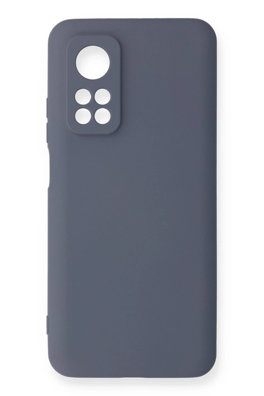 Mey İthalat®   Mi 10T Kılıf Nano içi Kadife Silikon - Gri