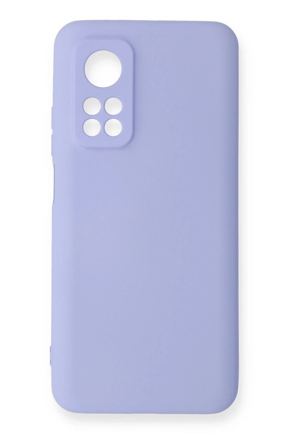 Mey İthalat®   Mi 10T Kılıf Nano içi Kadife Silikon - Lila