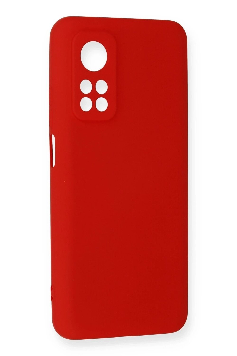 Mey İthalat®   Mi 10T Kılıf Nano içi Kadife Silikon - Kırmızı