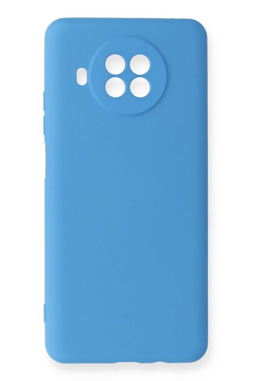 Mey İthalat®   Mi 10T Lite Kılıf Nano içi Kadife Silikon - Mavi