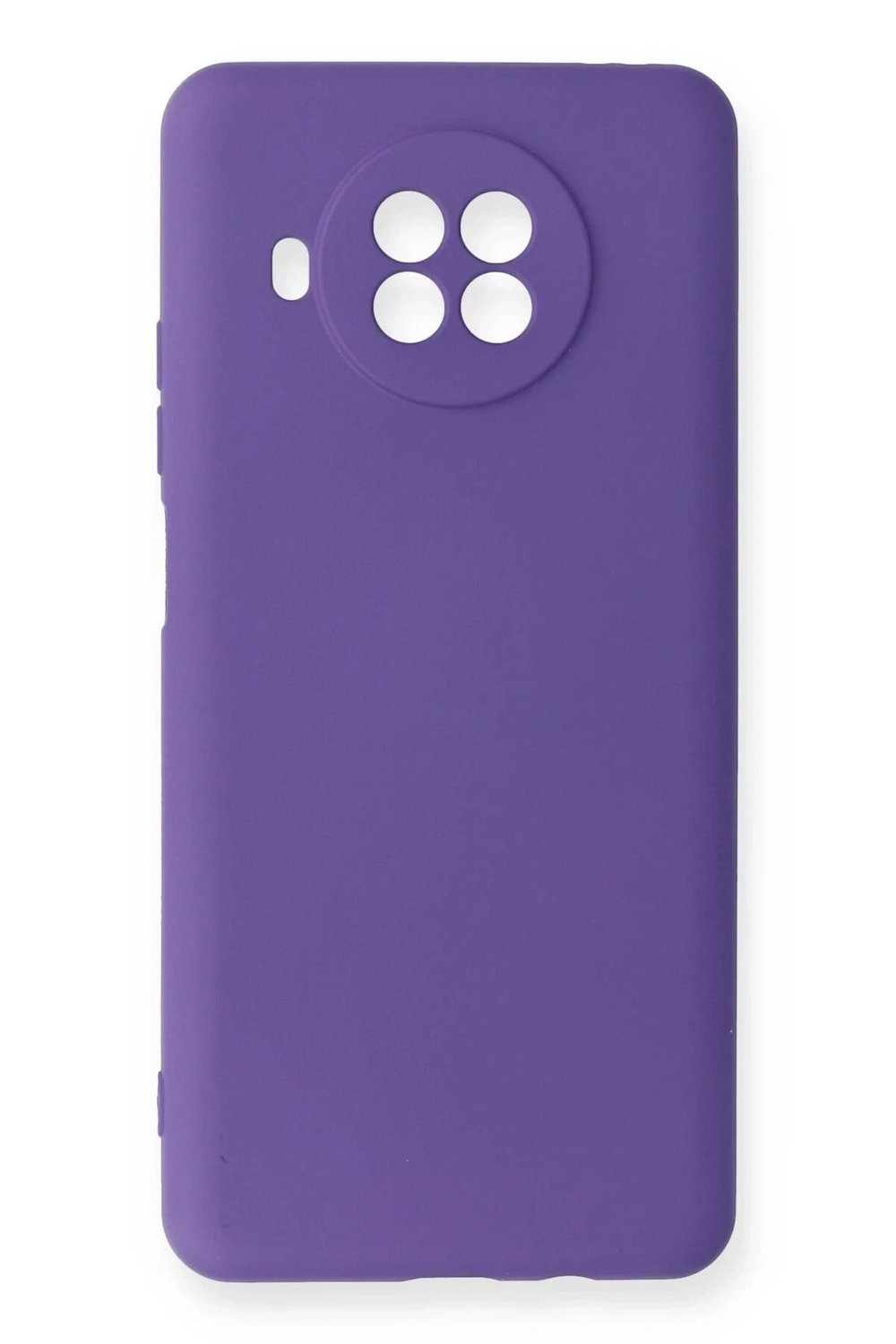 Mey İthalat®   Mi 10T Lite Kılıf Nano içi Kadife Silikon - Mor