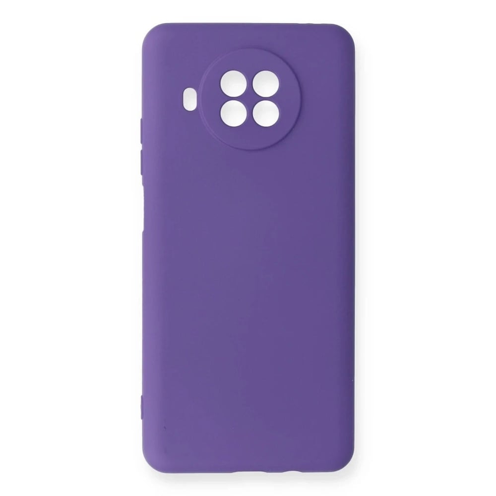 Mey İthalat®   Mi 10T Lite Kılıf Nano içi Kadife Silikon - Mor