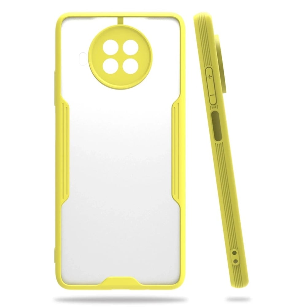 Mey İthalat®   Mi 10T Lite Kılıf Platin Silikon - Sarı