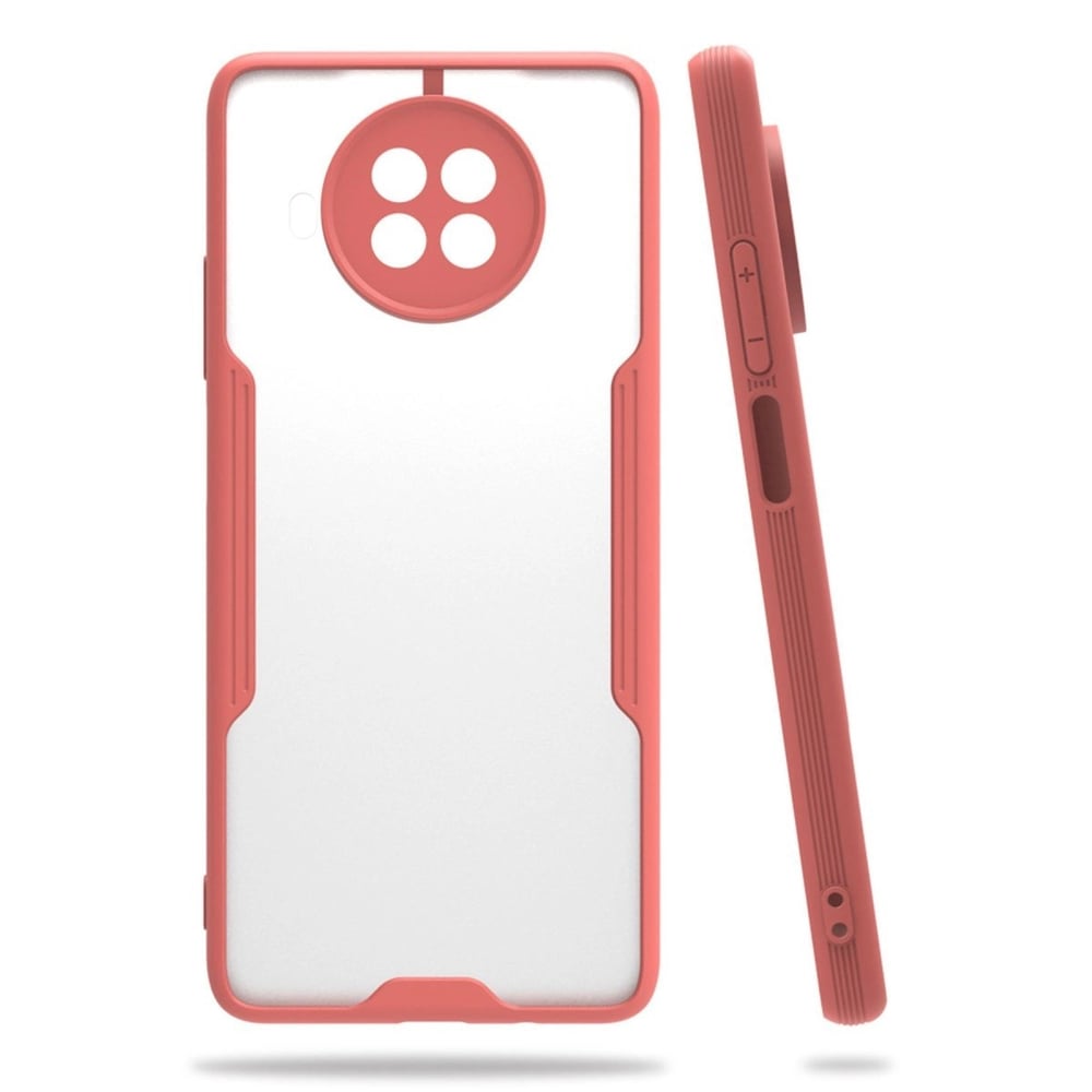 Mey İthalat®   Mi 10T Lite Kılıf Platin Silikon - Pembe