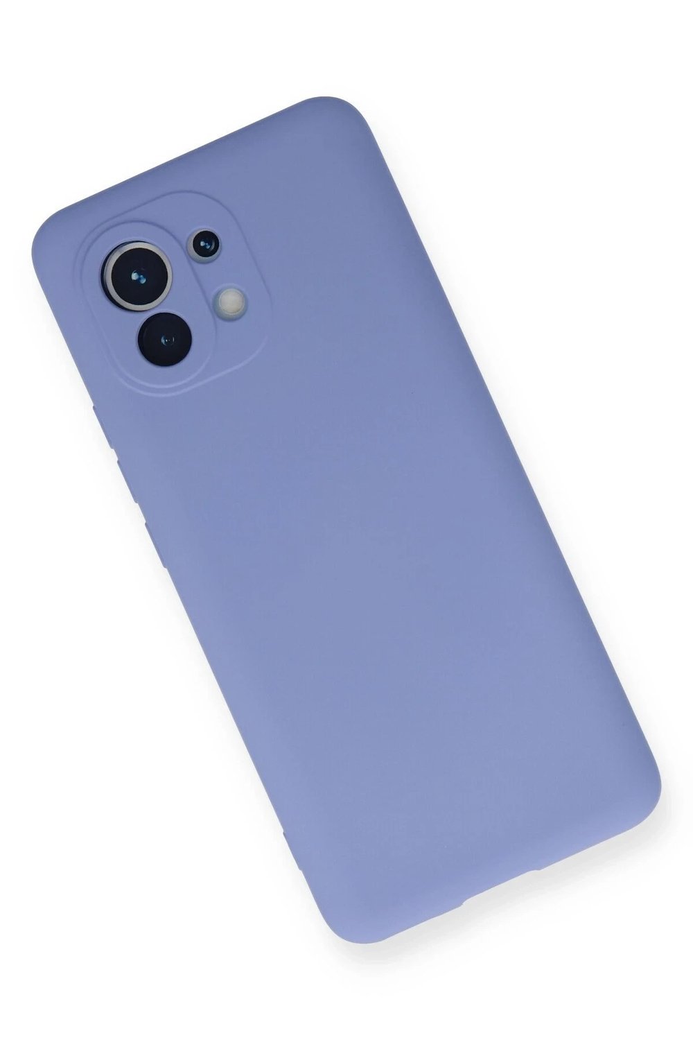 Mey İthalat®   Mi 11 Kılıf Nano içi Kadife Silikon - Lila