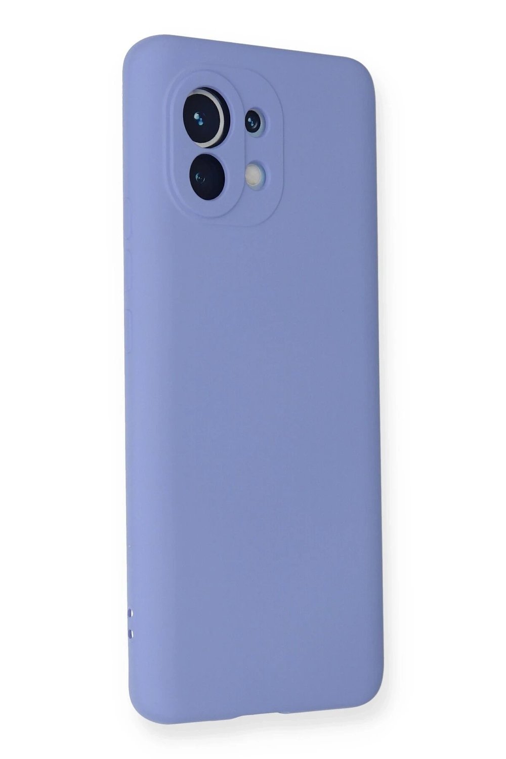 Mey İthalat®   Mi 11 Kılıf Nano içi Kadife Silikon - Lila